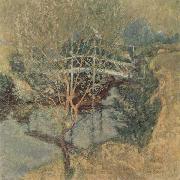 John Henry Twachtman The White Bridge, oil on canvas